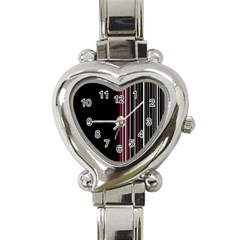 Elegant Style Heart Italian Charm Watch