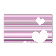 Pink Valentines Day Design Magnet (rectangular) by Valentinaart