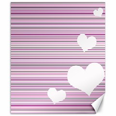 Pink Valentines Day Design Canvas 20  X 24   by Valentinaart