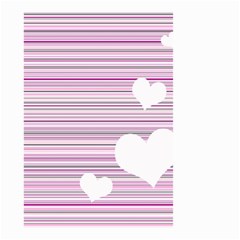 Pink Valentines Day Design Small Garden Flag (two Sides) by Valentinaart