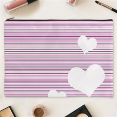 Pink Valentines Day Design Cosmetic Bag (xxxl) 