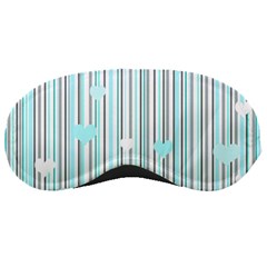 Cyan Love Sleeping Masks by Valentinaart