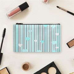 Cyan Love Cosmetic Bag (small) 