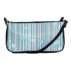 Cyan Love Shoulder Clutch Bags