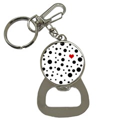 Dots And Hart Button Necklaces by Valentinaart