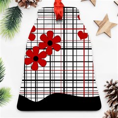 Cute Floral Desing Ornament (bell)