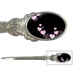 Pink Harts Design Letter Openers