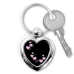 Pink Harts Design Key Chains (heart) 