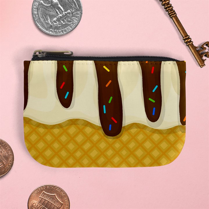 Ice cream zoom Mini Coin Purses