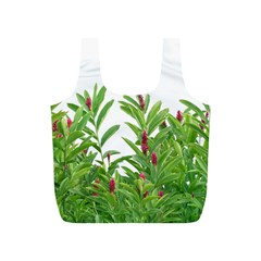 Tropical Floral Print Full Print Recycle Bags (s) 