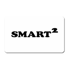 Smarted Conceptual Typographic Design Magnet (rectangular)