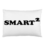 Smarted Conceptual Typographic Design Pillow Case (Two Sides) Front