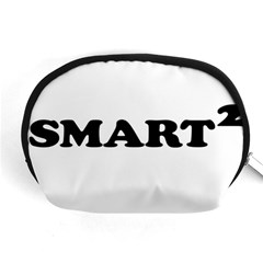 Smarted Conceptual Typographic Design Accessory Pouches (medium)  by dflcprints