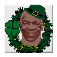 Kith Me I m Irith, Mike Tyson St Patrick s Day Design Tile Coasters