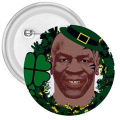 Kith Me I m Irith, Mike Tyson St Patrick s Day Design 3  Buttons by twistedimagetees