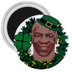 Kith Me I m Irith, Mike Tyson St Patrick s Day Design 3  Magnets by twistedimagetees