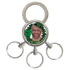 Kith Me I m Irith, Mike Tyson St Patrick s Day Design 3-ring Key Chains by twistedimagetees