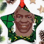 Kith Me I m Irith, Mike Tyson St Patrick s Day Design Star Ornament (Two Sides) Front