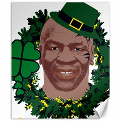 Kith Me I m Irith, Mike Tyson St Patrick s Day Design Canvas 8  X 10  by twistedimagetees