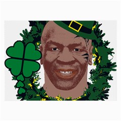 Kith Me I m Irith, Mike Tyson St Patrick s Day Design Large Glasses Cloth