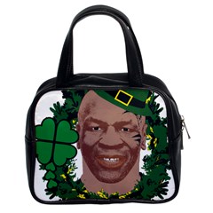 Kith Me I m Irith, Mike Tyson St Patrick s Day Design Classic Handbags (2 Sides)