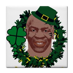 Kith Me I m Irith, Mike Tyson St Patrick s Day Design Face Towel by twistedimagetees