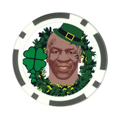 Kith Me I m Irith, Mike Tyson St Patrick s Day Design Poker Chip Card Guard (10 Pack) by twistedimagetees