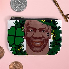 Kith Me I m Irith, Mike Tyson St Patrick s Day Design Mini Coin Purses by twistedimagetees