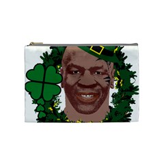 Kith Me I m Irith, Mike Tyson St Patrick s Day Design Cosmetic Bag (medium)  by twistedimagetees