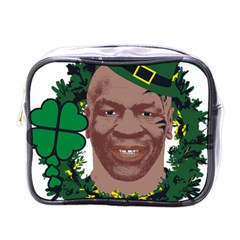 Kith Me I m Irith, Mike Tyson St Patrick s Day Design Mini Toiletries Bags by twistedimagetees