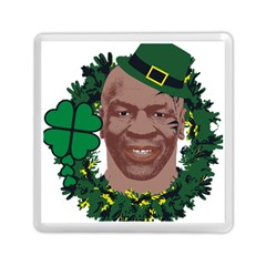 Kith Me I m Irith, Mike Tyson St Patrick s Day Design Memory Card Reader (square)  by twistedimagetees