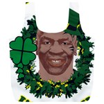 Kith Me I m Irith, Mike Tyson St Patrick s Day Design Full Print Recycle Bags (L)  Front