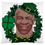 Kith Me I m Irith, Mike Tyson St Patrick s Day Design Large Flano Cushion Case (One Side) Front