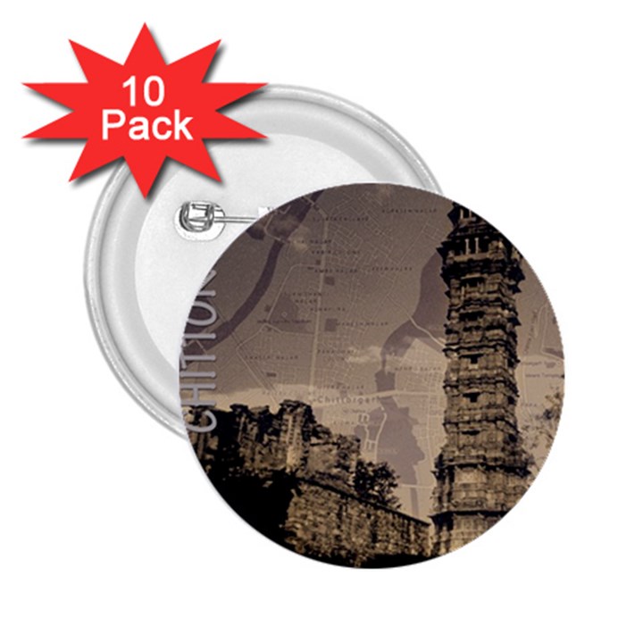 Chittorgarh 2.25  Buttons (10 pack) 