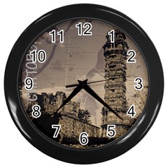 Chittorgarh Wall Clocks (black)