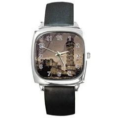 Chittorgarh Square Metal Watch