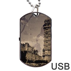 Chittorgarh Dog Tag Usb Flash (one Side)