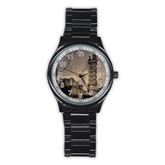 Chittorgarh Stainless Steel Round Watch