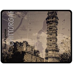 Chittorgarh Double Sided Fleece Blanket (large)  by fatfatiya