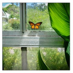 Butterfly #17 Large Satin Scarf (square)