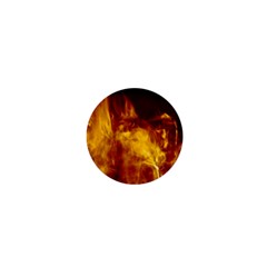 Ablaze Abstract Afire Aflame Blaze 1  Mini Buttons by Amaryn4rt