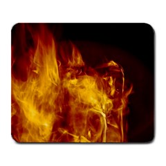 Ablaze Abstract Afire Aflame Blaze Large Mousepads by Amaryn4rt