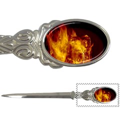 Ablaze Abstract Afire Aflame Blaze Letter Openers by Amaryn4rt