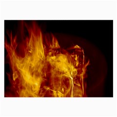 Ablaze Abstract Afire Aflame Blaze Large Glasses Cloth (2-side)