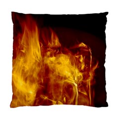 Ablaze Abstract Afire Aflame Blaze Standard Cushion Case (one Side) by Amaryn4rt