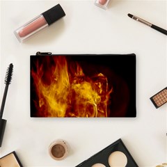 Ablaze Abstract Afire Aflame Blaze Cosmetic Bag (small)  by Amaryn4rt