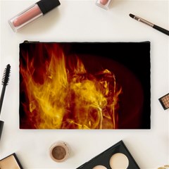 Ablaze Abstract Afire Aflame Blaze Cosmetic Bag (large)  by Amaryn4rt