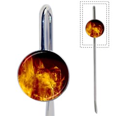 Ablaze Abstract Afire Aflame Blaze Book Mark by Amaryn4rt