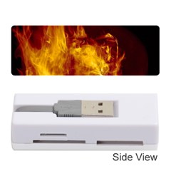 Ablaze Abstract Afire Aflame Blaze Memory Card Reader (stick)  by Amaryn4rt