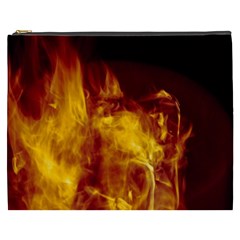 Ablaze Abstract Afire Aflame Blaze Cosmetic Bag (xxxl) 